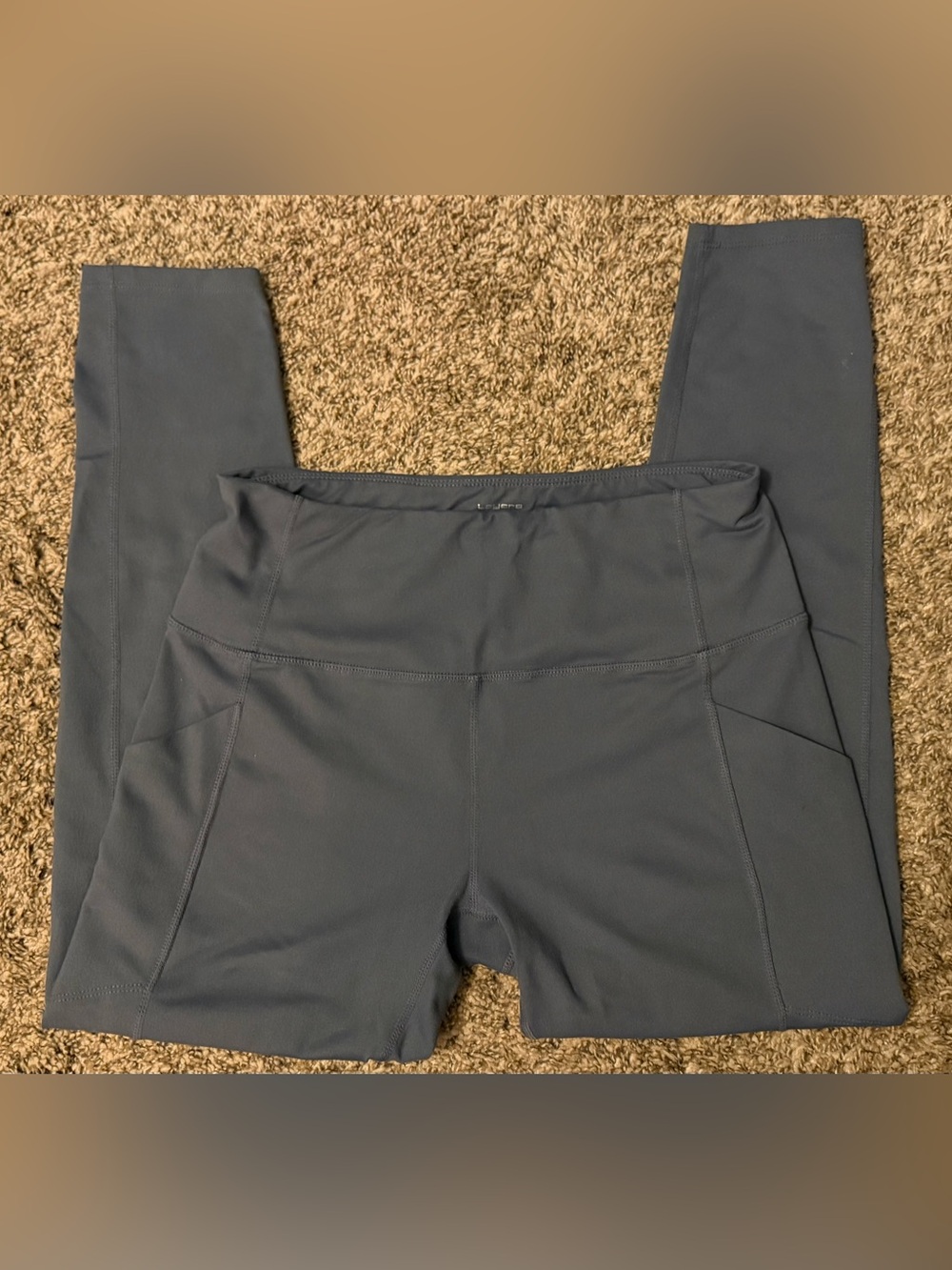 Layer 8 Qwick-Dry Gray Active Leggings